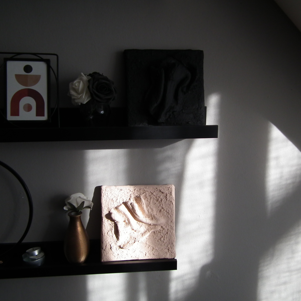 Comfort Zone Mini #06 — Strukturbild Schwarz
