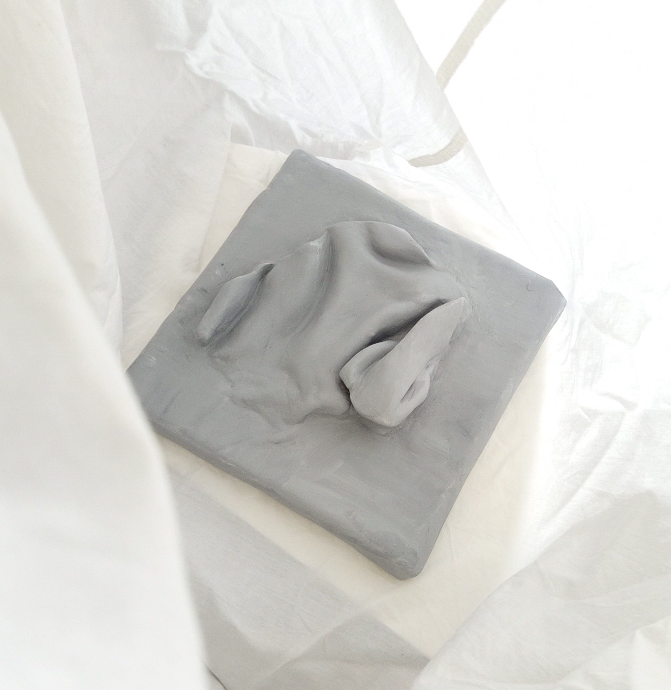 Comfort Zone Mini #02 — Strukturbild Grau