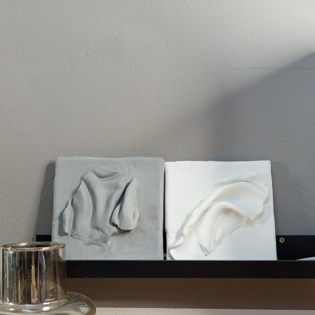 Comfort Zone Mini #02 — Strukturbild Grau