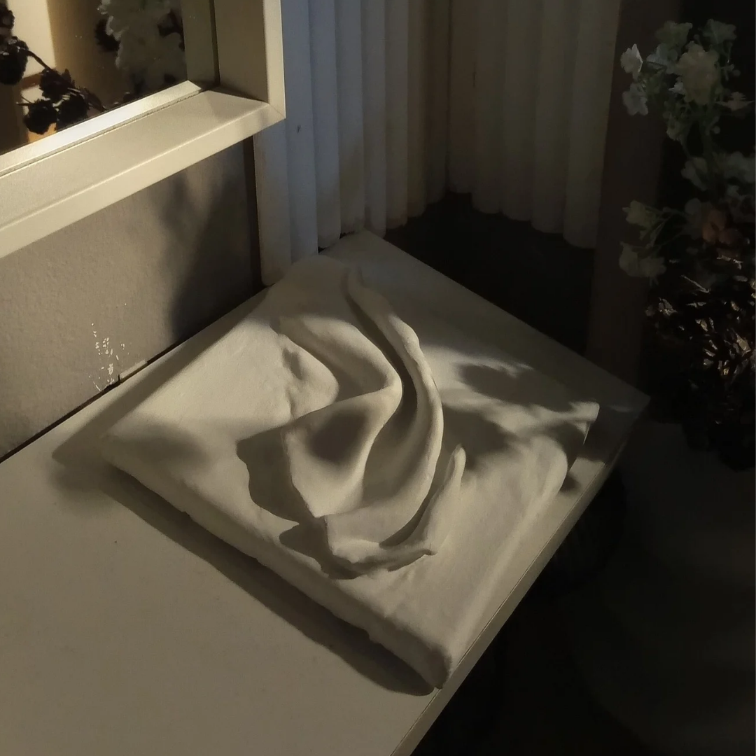 Comfort Zone Mini #01 — Strukturbild Weiß