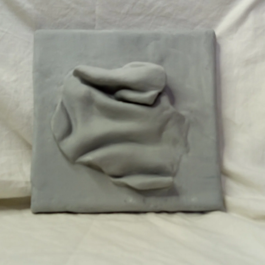 Comfort Zone Mini #02 — Strukturbild Grau